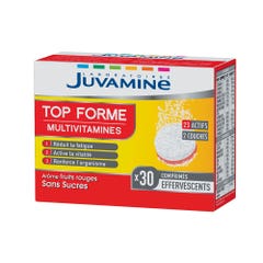 Juvamine Top Forme Multivitamins Multivitamines X 30 Effervescent Tablets