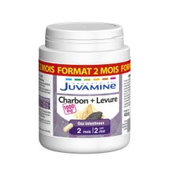 Juvamine Digestion Plant Coal + Brewer's Yeast 120 Capsules