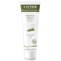 Cattier Argile Green Clay & Peppermint Mask For Combination Skin 100ml