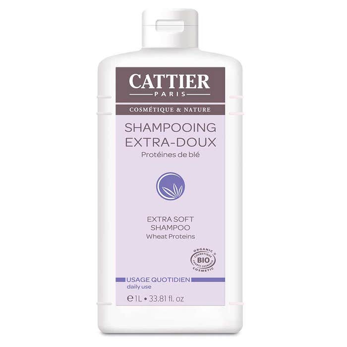 Cattier Daily Use Extra Soft Shampoo Wheat Proteins 1l