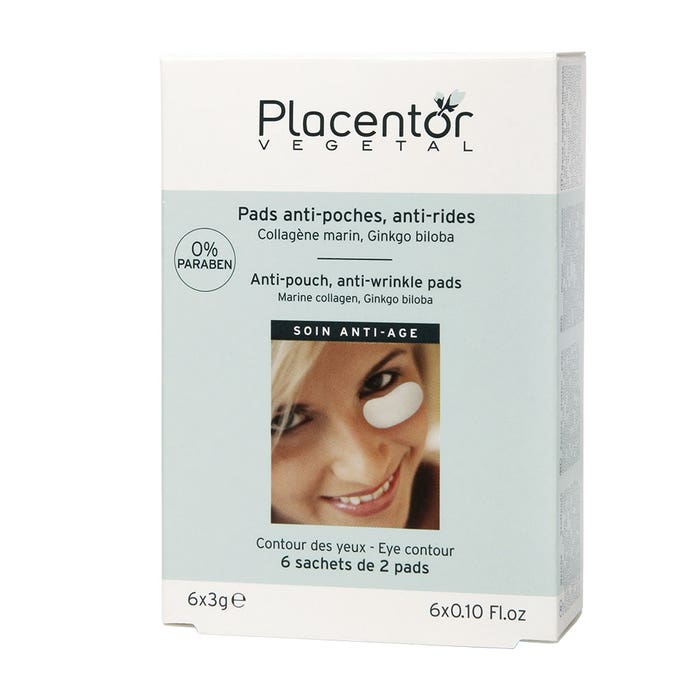 Placentor Végétal Pads For Wrinkles And Puffiness X 2 Pads