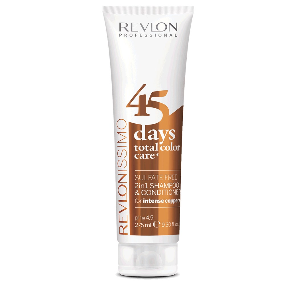 Revlon Professional Revlonissimo 45 Days Color Care Shampoo &amp; Conditioner Intense Copper Conditioner 275ml
