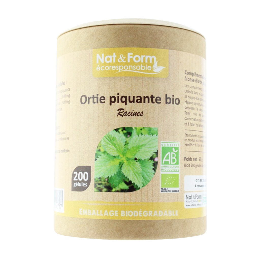 Nat&Form Nettle Root Bioes 200 Gelules
