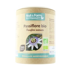 Nat&Form Passionflower Organic Relax 200 capsules