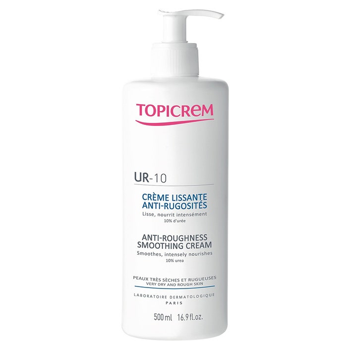 Anti-Rugositis Smoothing Body Cream 500ml UR -10 Very Dry Skin Topicrem