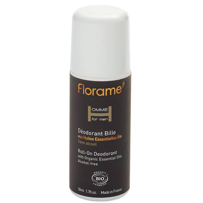 Homme For Men Roll On Deodorant 50ml Florame