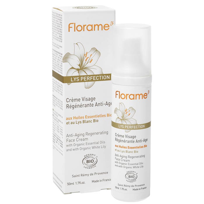 Florame Lys Perfection Anti Ageing Regenerating Face Cream 50ml