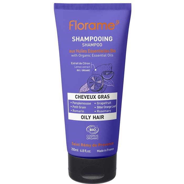 Organic Oily Hair Shampoo 200ml Florame