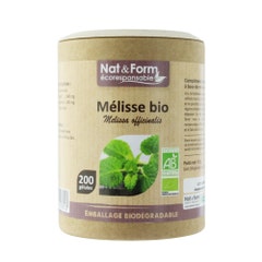 Nat&Form ORGANIC MELISSE 200 capsules