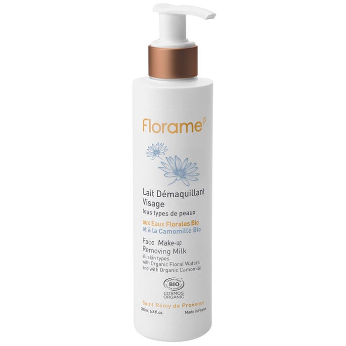 Face Make Up Remover Milk 200ml Florame