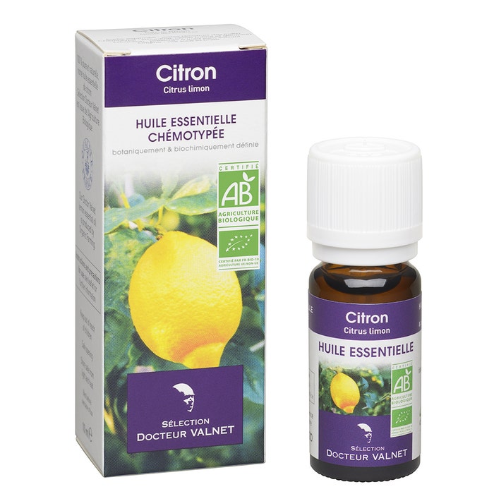Organic Lemon Essentiel Oil 10ml Dr. Valnet