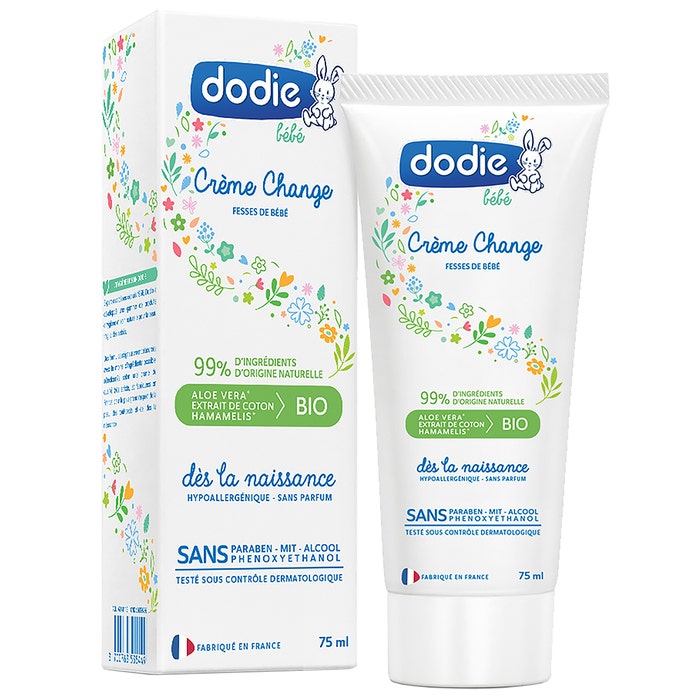 Dodie Nappy Change Cream From Birth 75ml