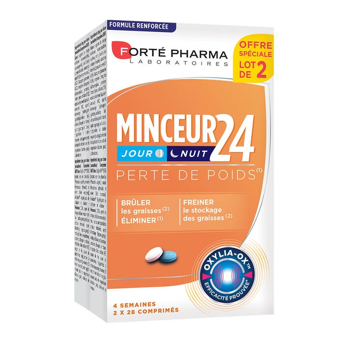 Forté Pharma Minceur 24 24 Day & Night Slimming 2x28 Tablets