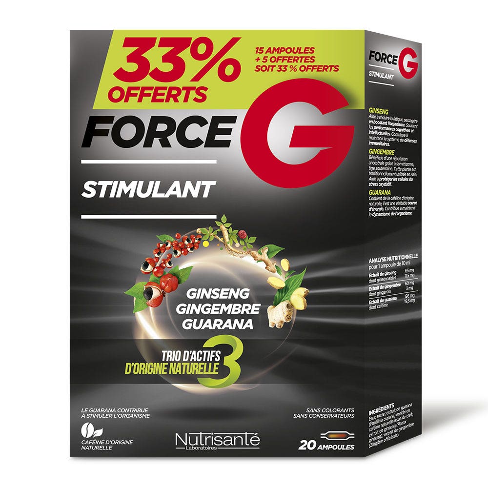 Nutrisante Force G Stimulating 20 Phials