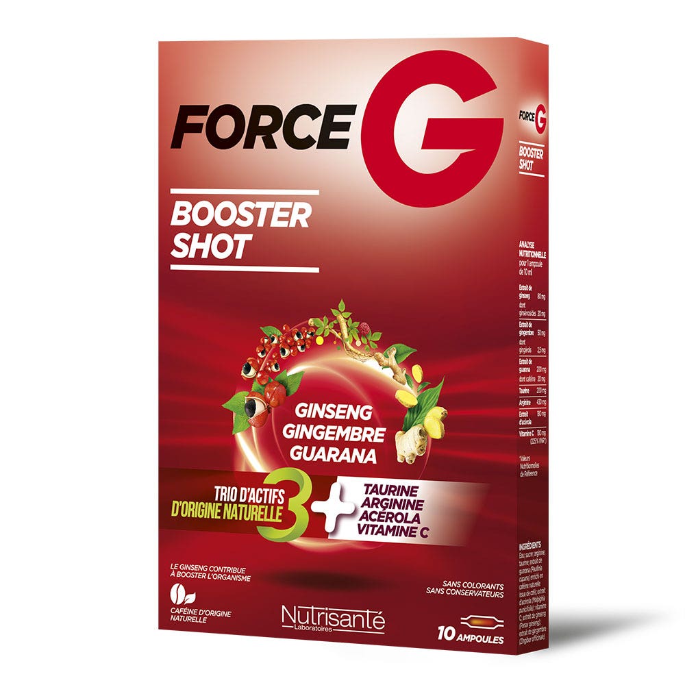 Nutrisante Force G Power Max 10 Phials / 10 ml