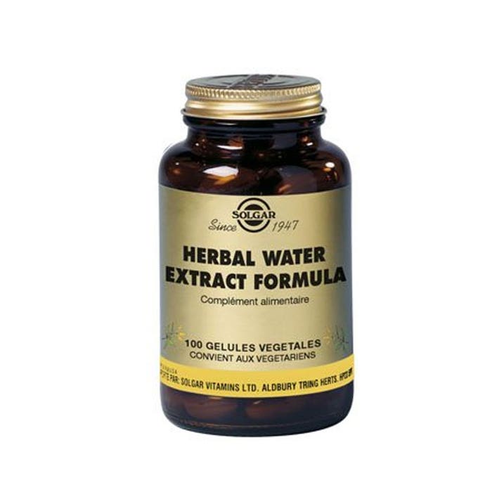 Herbal Water Extract Formula 100 Capsules Solgar