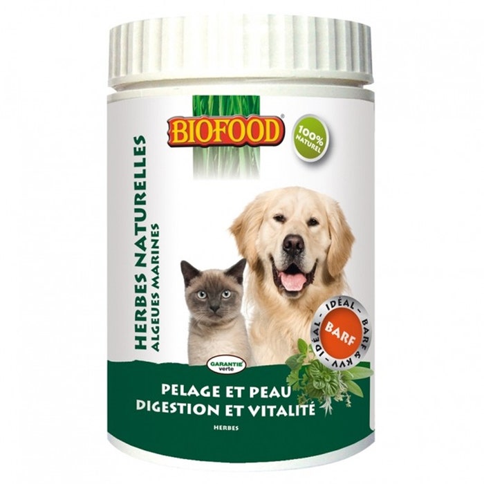 Biofood Natural Herbs And Seaweed For Cats And Dogs 450g