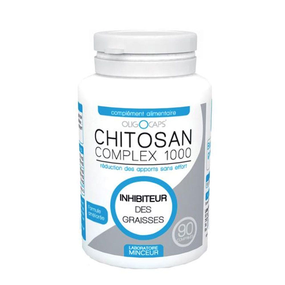 Oligocaps Chitosan Complex 1000 90 Tablets Intestinal Flora