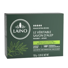 Laino Genuine Aleppo Soap With Olive Oil For Extra Dry Skins 150g