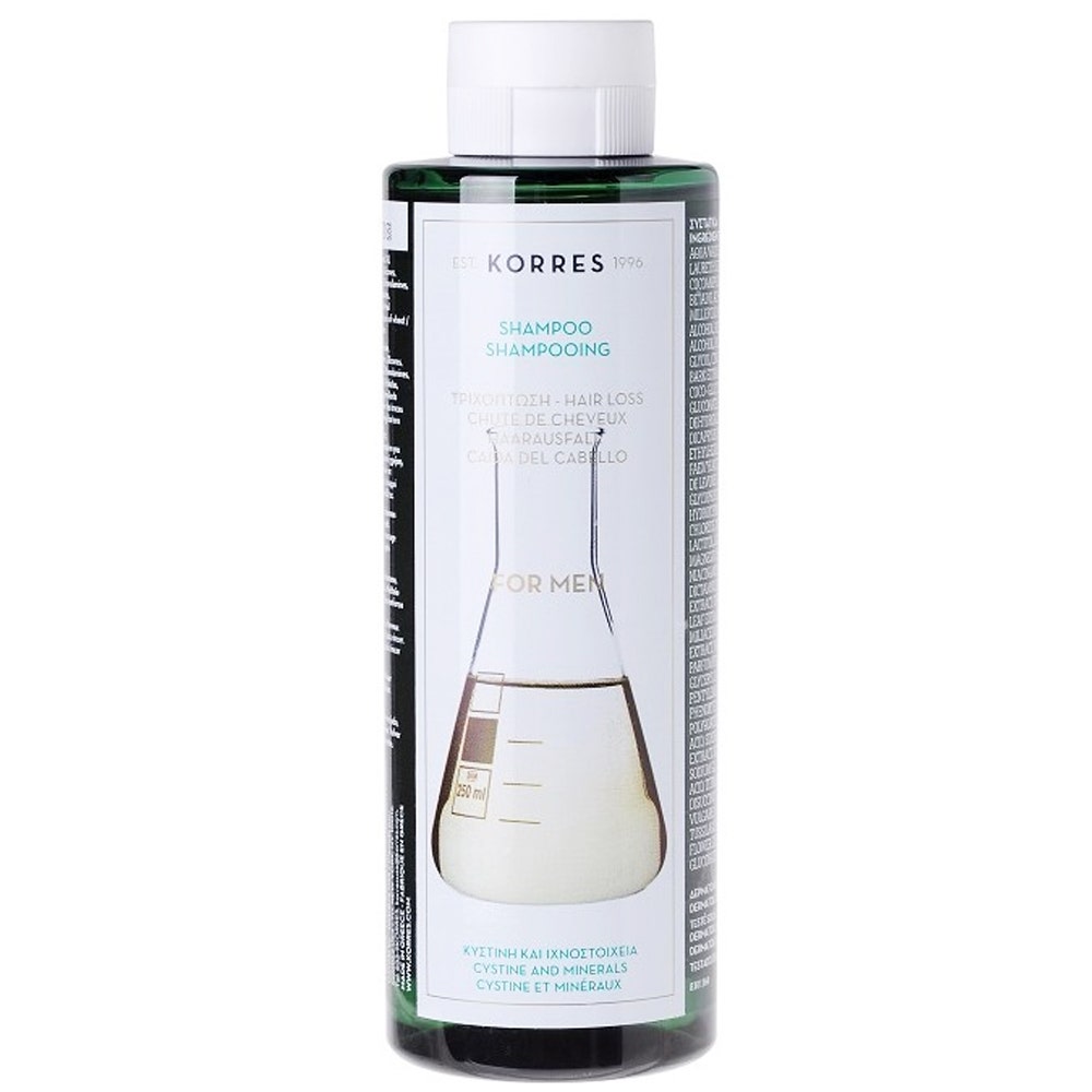 Korres Hair Loss Shampoo For Men Cysteine And Minerals 250ml