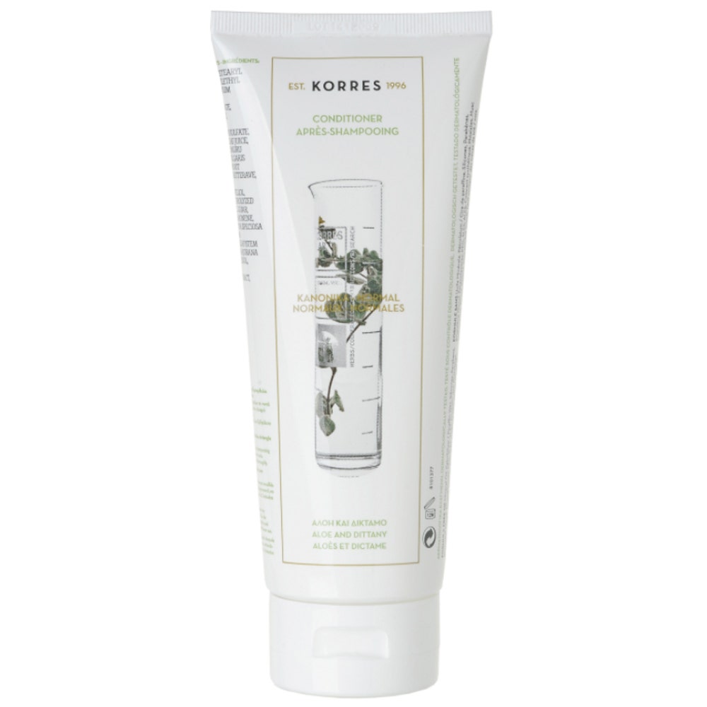 Korres Hair Conditioner With Aloe And Dittany Normal Hair 200ml