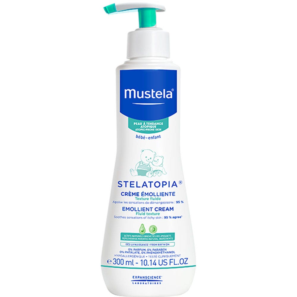 Mustela Stelatopia Emollient Cream Skin Prone To Atopy 300 ml