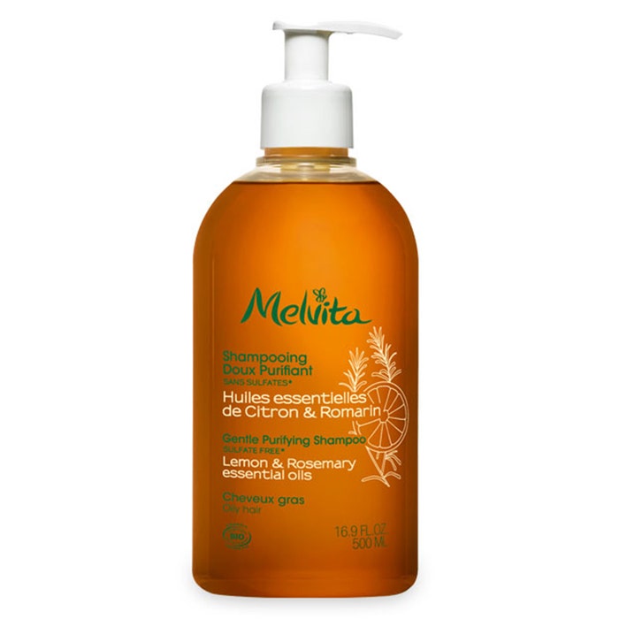 Bio Gentle Purifying Shampoo Oily Hair 500ml Melvita