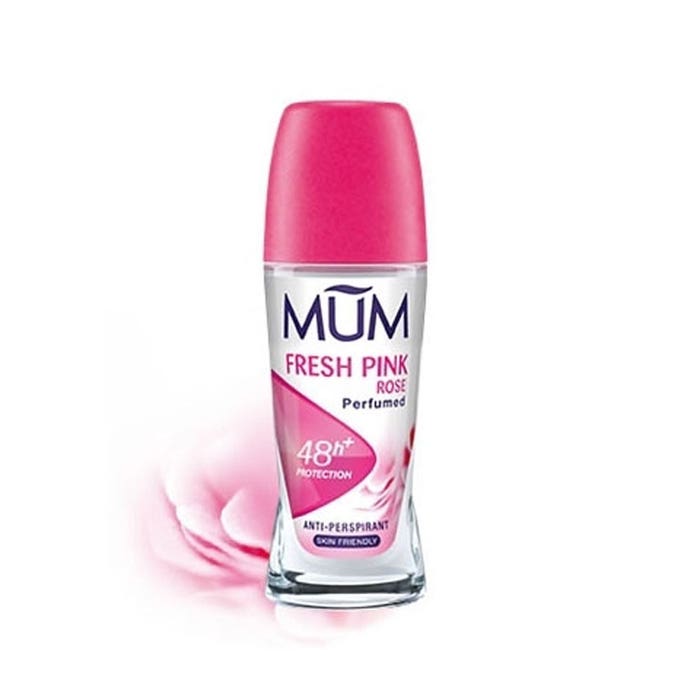 Roll On Deodorant Fresh Pink Rose 24h 50ml Mum