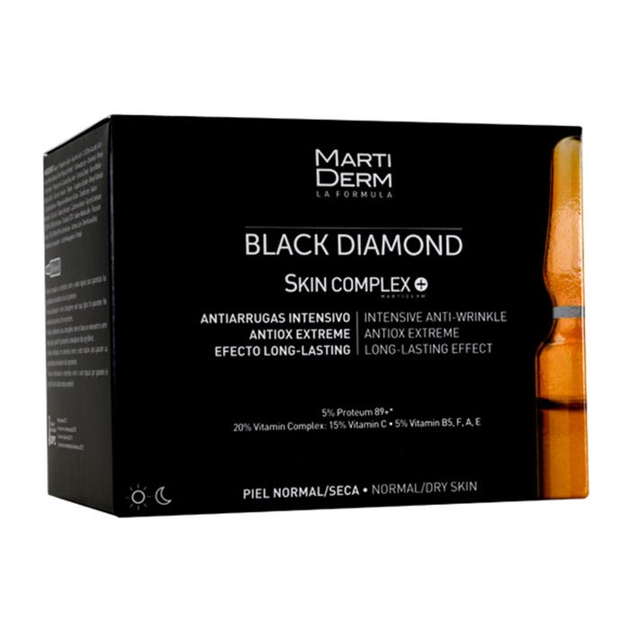 Skin Antioxidant Complex X 10 Phials 20ml Black Diamond Martiderm
