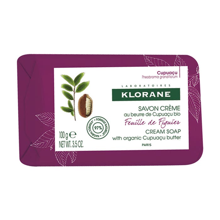 Soap Bar 100g Feuille de Figuier Klorane