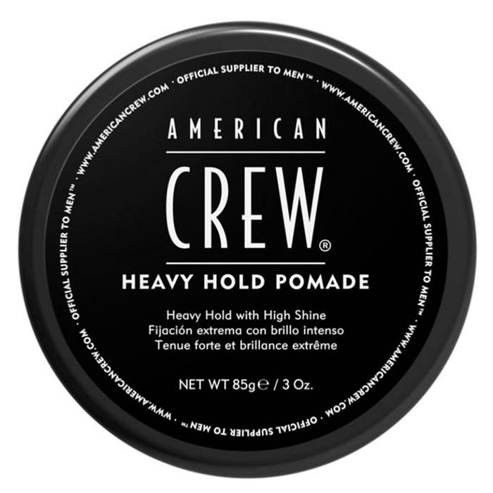 Heavy Hold Pomade Strong Hold And Extreme Shine 85g American Crew