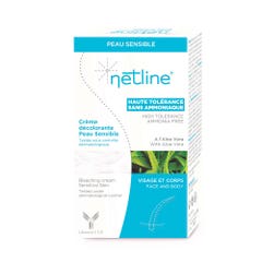 Netline Bleaching Cream for Sensitive Skin 2x30ml