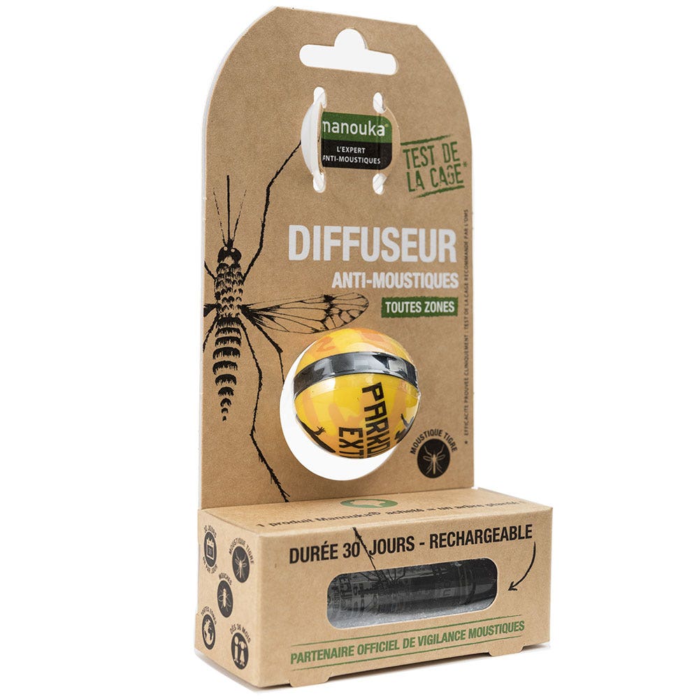 Manouka Mosquito Repellent Diffuser Ball Temperate and Tropical zones