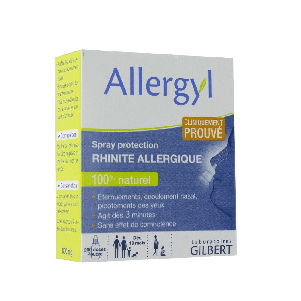 Gilbert Allergyl Spray Nasal Powder Rhinitis 20ml