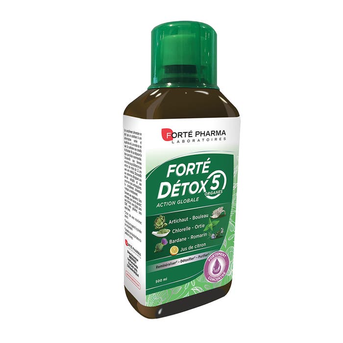 Forte Detox 5 Organes 500ml Forté Détox Forté Pharma
