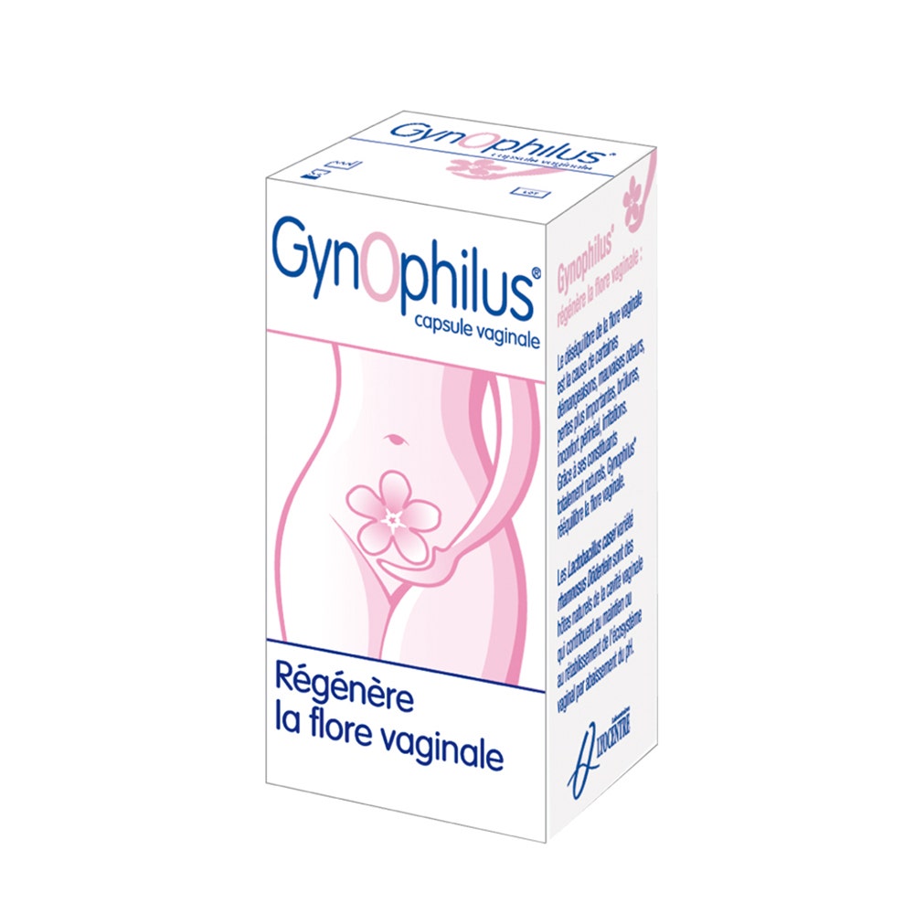 Lyocentre Gynophilus Vaginal Capsule Restore The Vaginal Flora Balance - 14 Caps