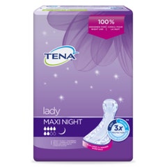 Tena Lady Maxi Night Special Night Towels X12