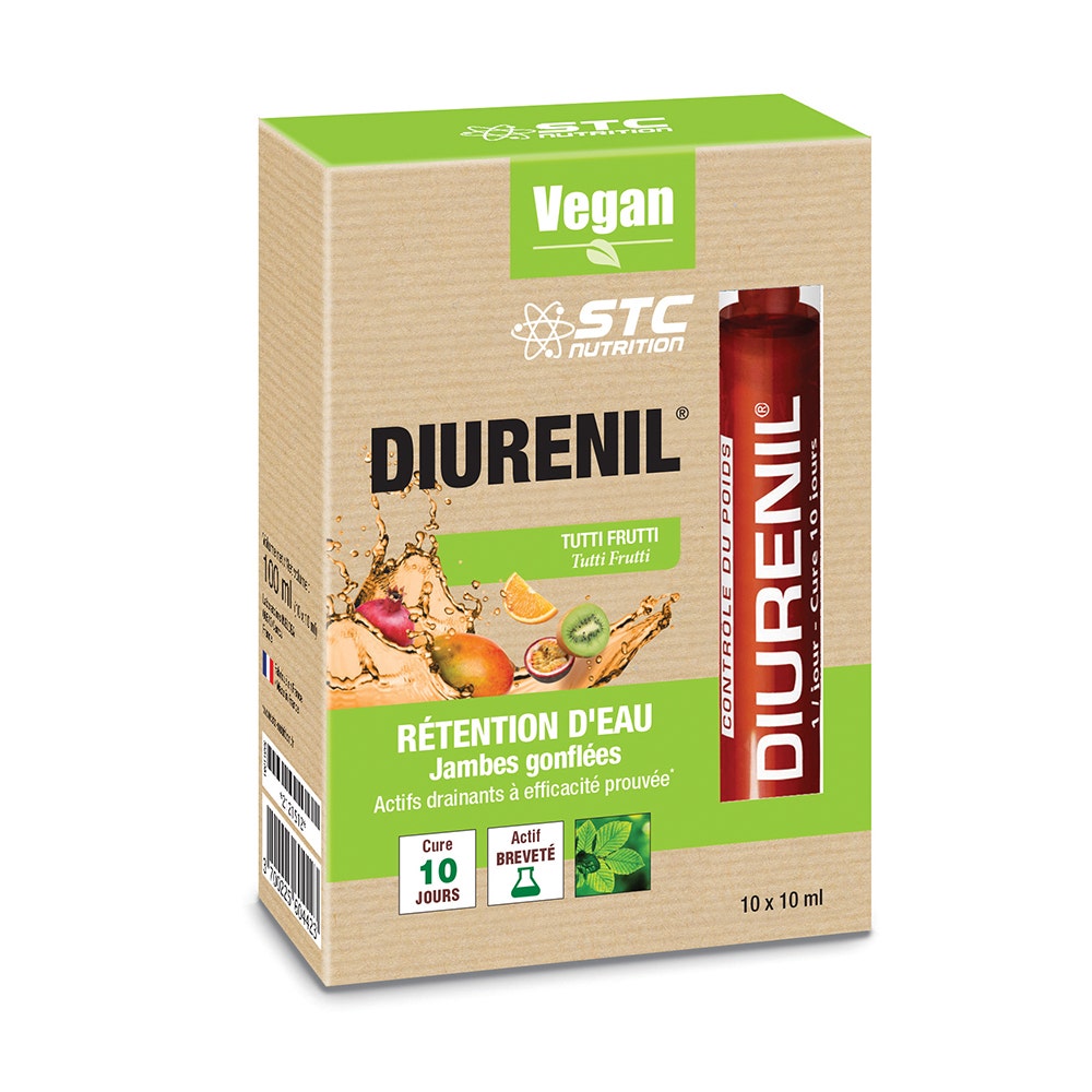 Stc Nutrition Diurenil Tutti Frutti Flavour X 10 Single Doses X 10 ml
