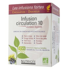 Nutrigée Herbal Teas Circulation 10 Organic Light Legs 30 Sachets