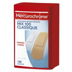 Mercurochrome First Aid Multi-Purpose Plasters Box X100