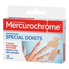 Mercurochrome Finger Plasters x12
