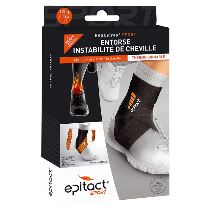 Epitact Sport Ergostrap Sport Thermoformable Ankle Pad Epithelium Flex ...