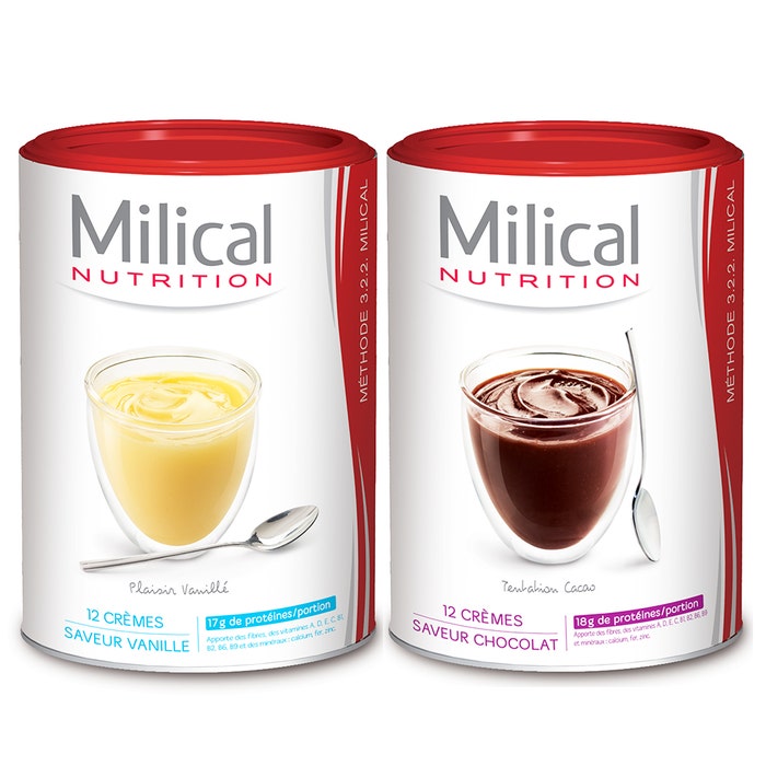MILICAL HIGH-PROTEIN SLIMMING CREAMS X12 MEALS