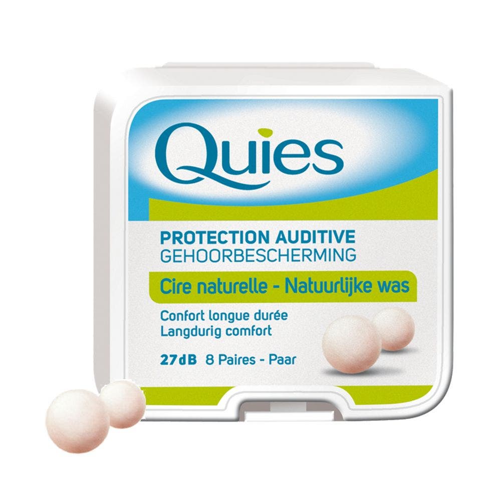 Quies Wax Ear Protection 8 Pairs
