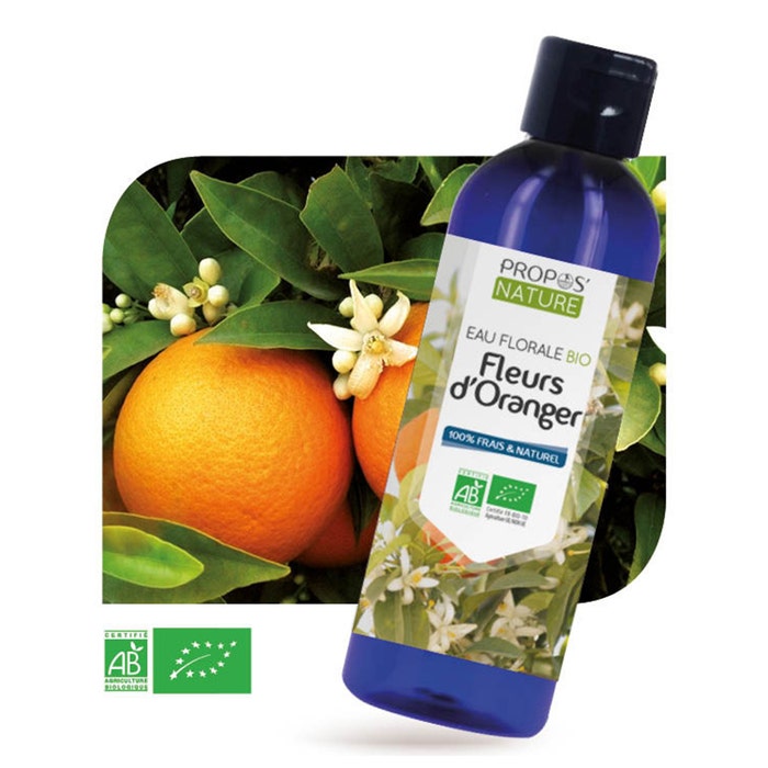 Floral Water Organic Orange Blossom 200 ml Propos'Nature