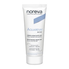 Noreva Aquareva 24h Moisturising Cream Rich Texture 40ml
