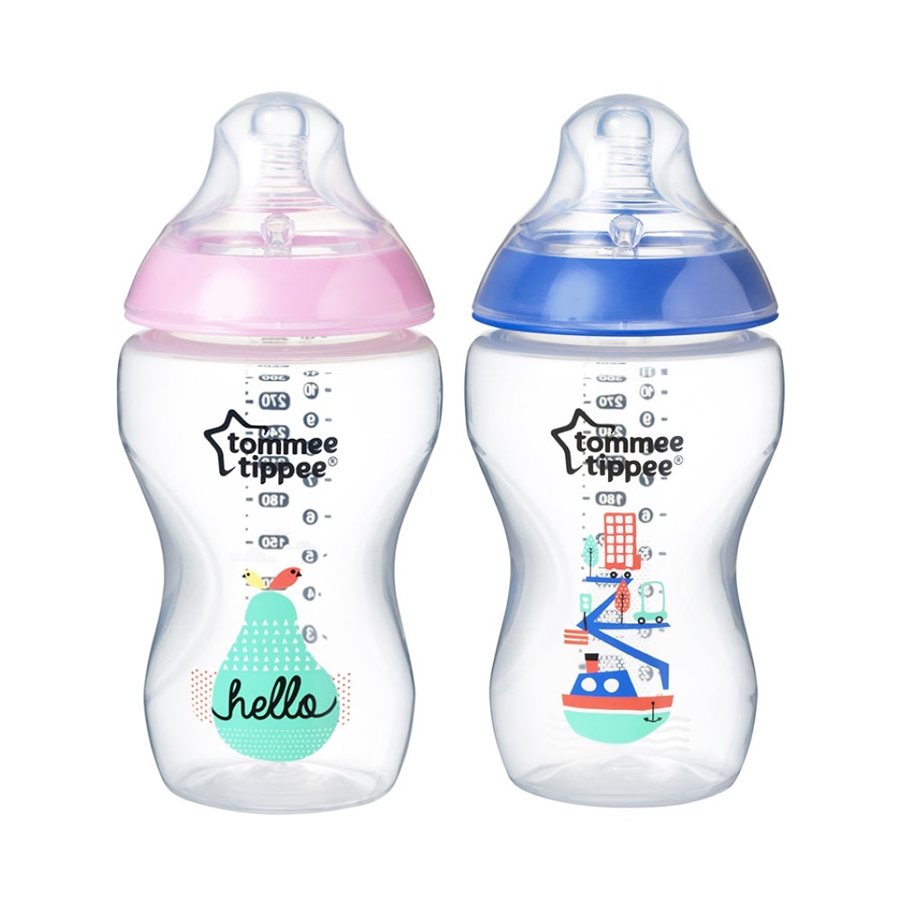 Tommee Tippee Closer To Nature Baby Bottle Medium Flow From 3 Months 340 ml