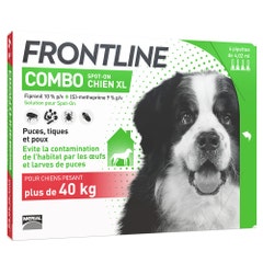 Frontline Combo Spot-on Xl Dog + 4 Pipettes 4 Pipettes de 4,02ml