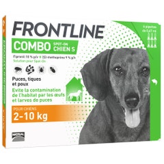 Frontline Combo Spot-on S Dog 2- 6 Pipettes 6 Pipettes de 0,67ml