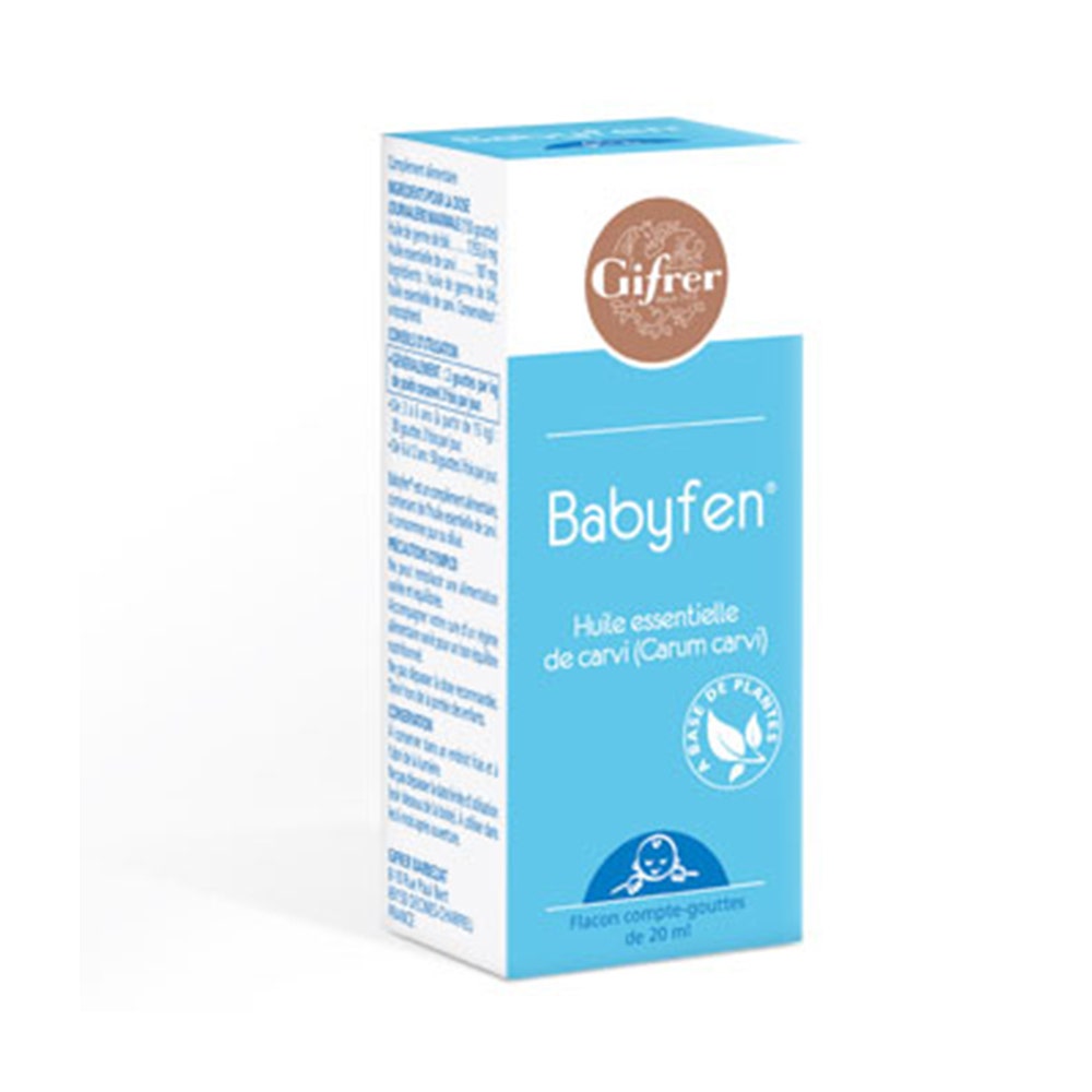 Gifrer Babyfen CARAWAY ESSENTIAL OIL DROPPER 20ml